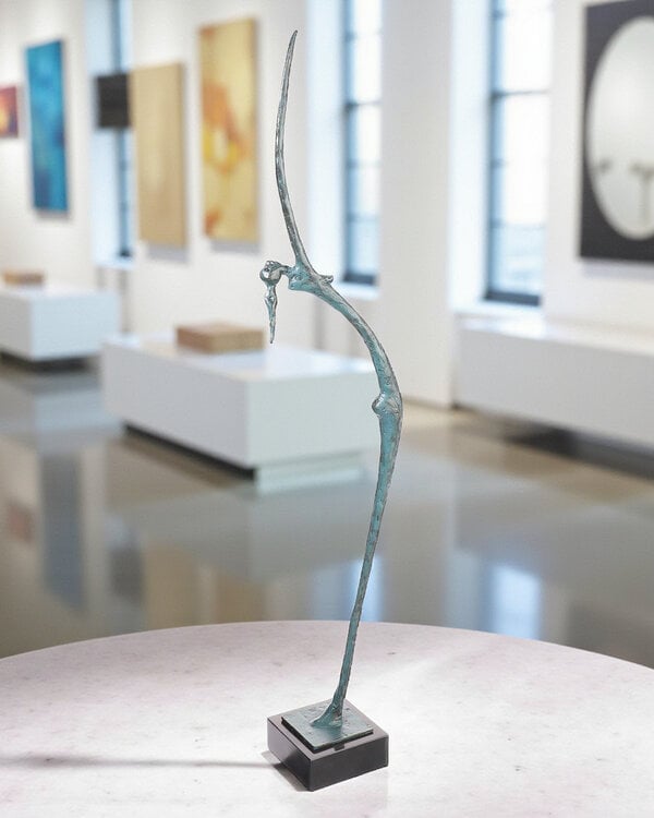 Ger van Tankeren Bronzen beeld Silhouette