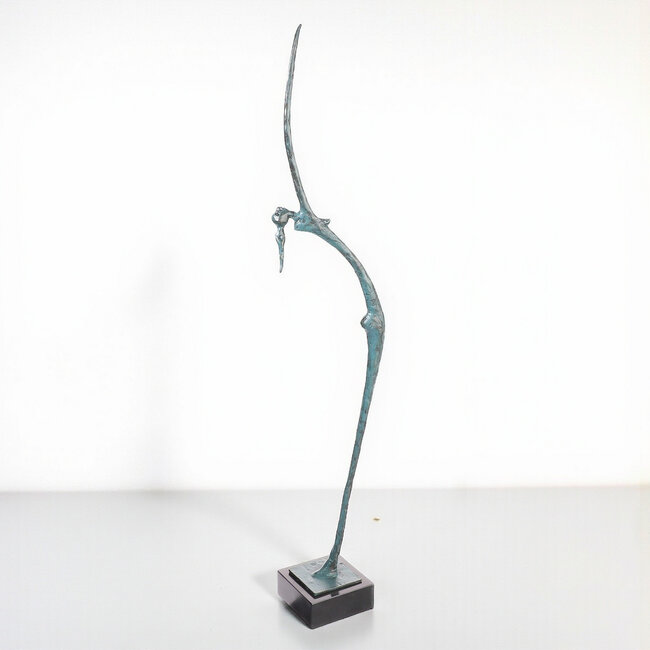 Ger van Tankeren Silhouette. Slank sculptuur.