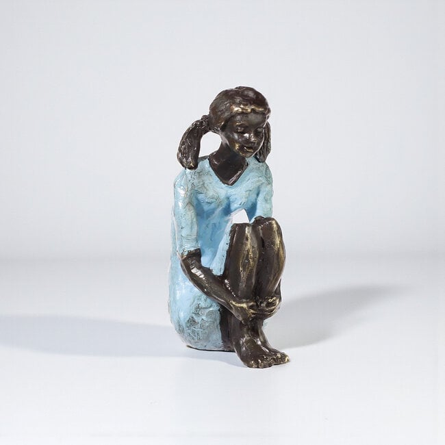 In gedachten beeldje