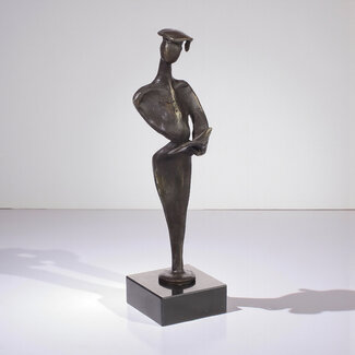Ger van Tankeren Geslaagd! – Bronzen beeld als afstudeercadeau