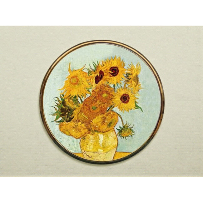 Vincent van Gogh Spiegeldoosje Zonnebloemen -  Vincent van Gogh