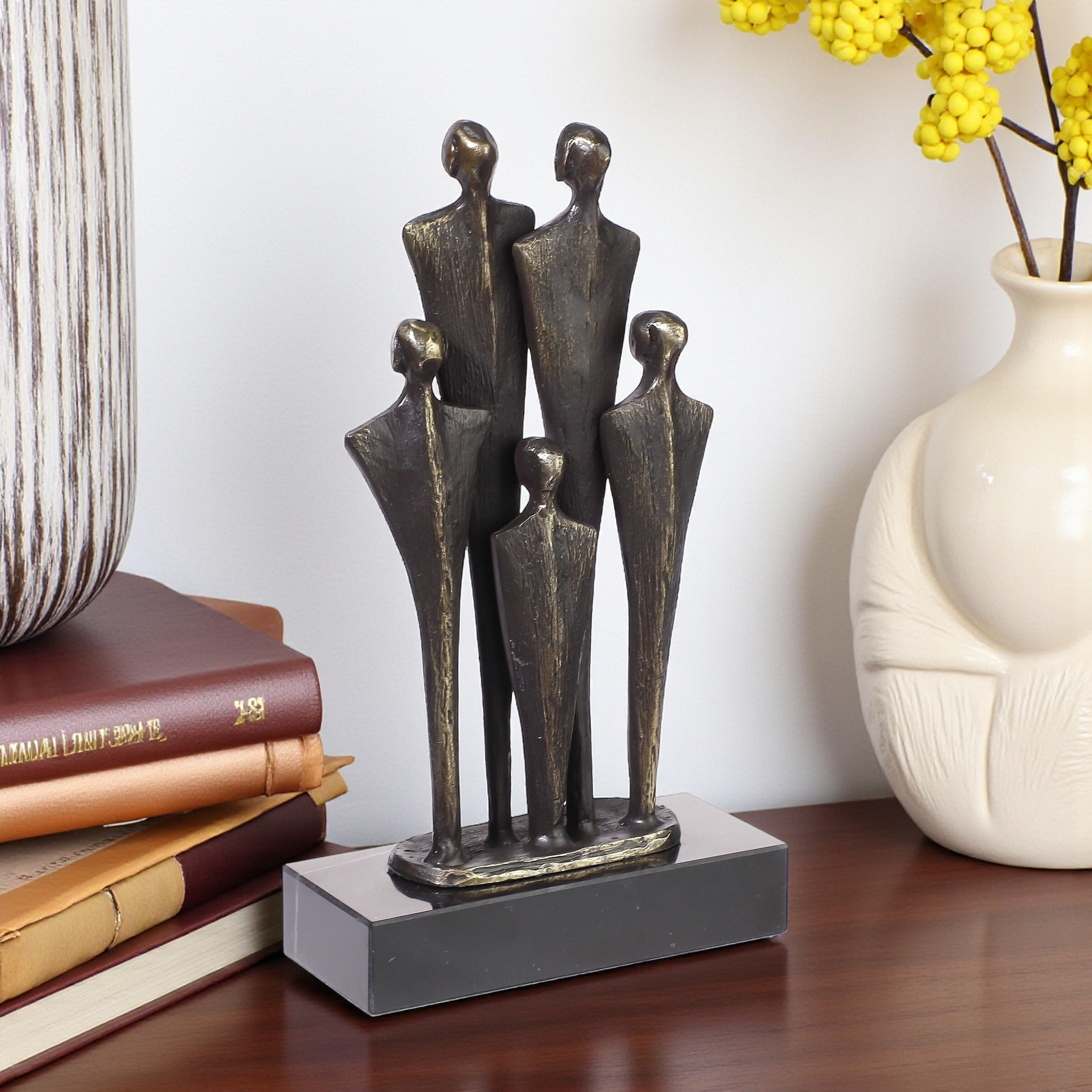 Betekenisvolle Bronzen Beelden van Familie & Gezin