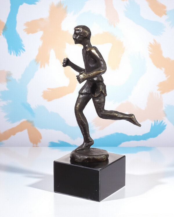 Ger van Tankeren Bronzen beeld Hardloper