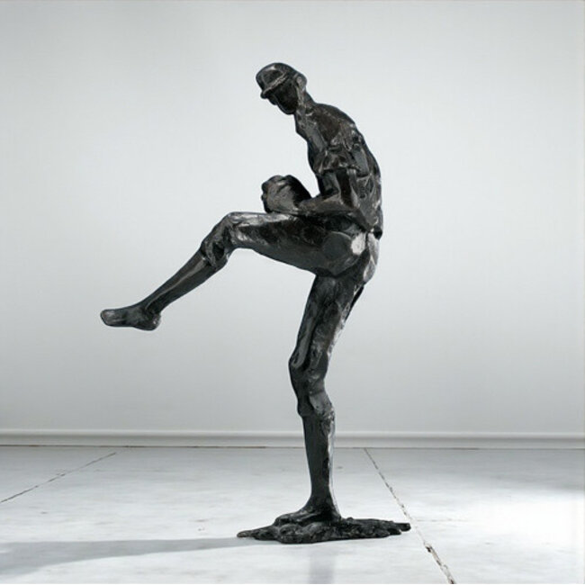 Corry Ammerlaan Pitcher bronzen beeld Honkballer