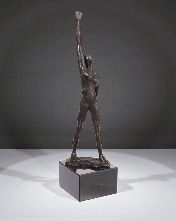 Ger van Tankeren Bronzen beeld Dynamique