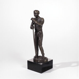 Ger van Tankeren Bronzen beeld de Biljarter