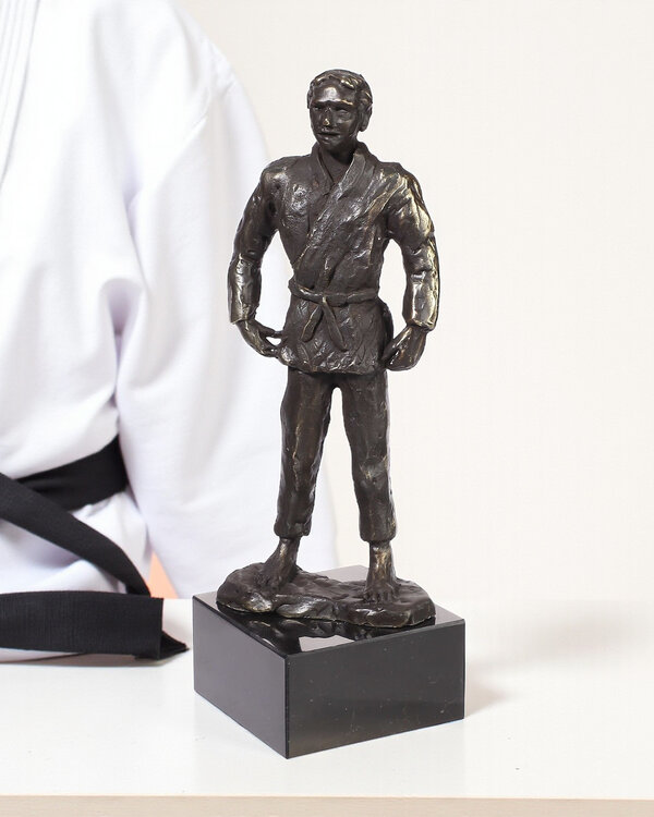 Ger van Tankeren Bronzen beeld Judo