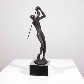 Ger van Tankeren Beeld Golfer verbronsd(incl. verzending)