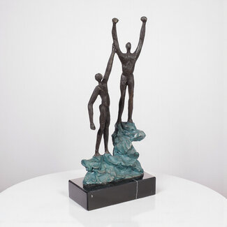 Ger van Tankeren Triomf - Verbronsd beeld (27 cm)