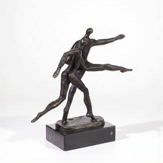 Ger van Tankeren Een voorsprong hebben verbronsd beeld