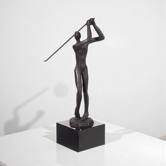 Ger van Tankeren Bronzen beeld Golfster