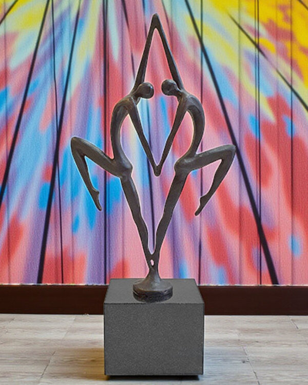 Corry Ammerlaan Bronzen beeld Opbouwend(incl. geschenkdoos & verzending)