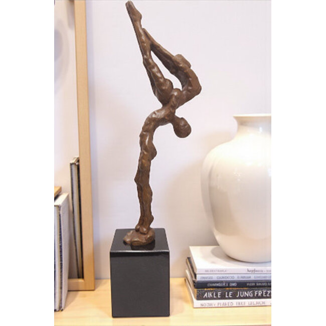 Bronzen Beeld/sculptuur “Love and devotion” 100% Brons!