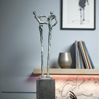 Corry Ammerlaan Bronzen beeld de Handdruk