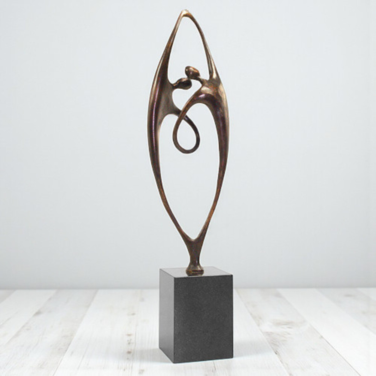 Corry Ammerlaan Samenwerking volledig bronzen beeld (2)