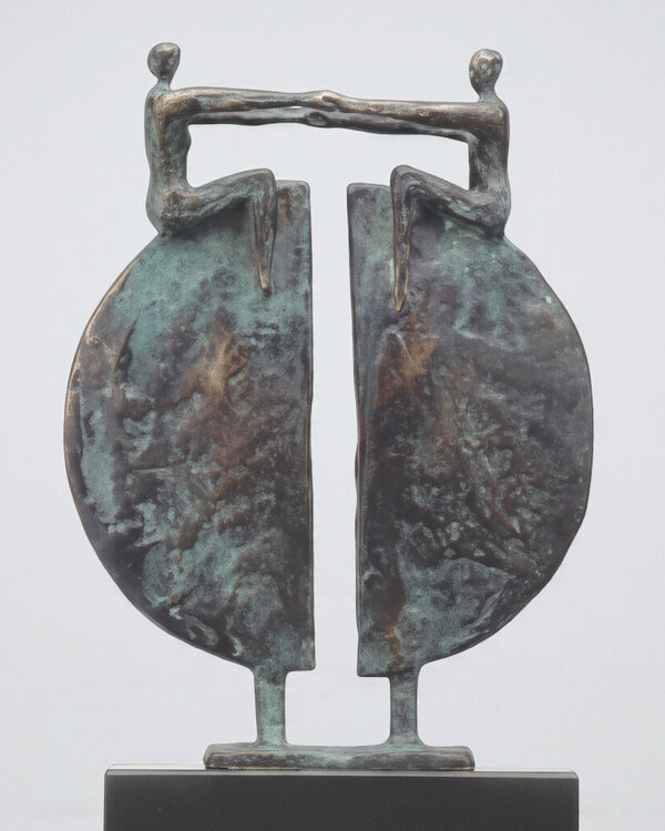 Corry Ammerlaan Bronzen beeld een nieuw perspectief