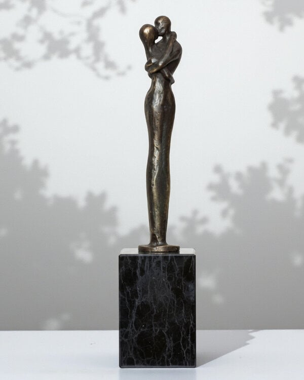 Ger van Tankeren Bronzen beeld Innige omhelzing (incl. verzending)