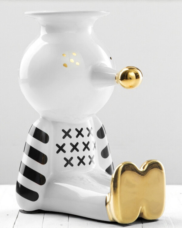 Keramiek handgemaakt Bosa  Pinocchietto Bosa Candle Holder Bosa Keramiek