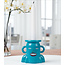 Keramiek handgemaakt Bosa  Blue Pablo candleholder keramiek