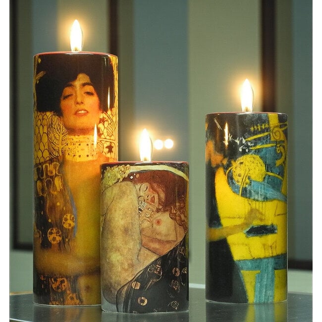 Gustav Klimt Klimt theelichthouders 3 stuks