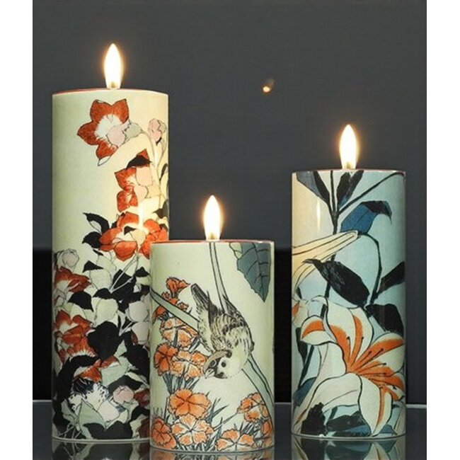 Katsushika Hokusai Hokusai theelichthouders van keramiek