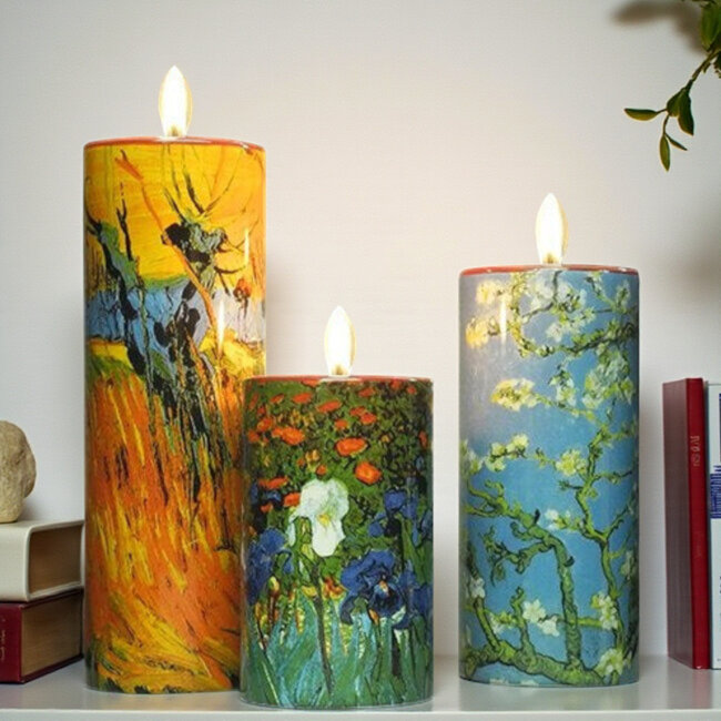 Vincent van Gogh Vincent van Gogh theelichthouders 3 stuks