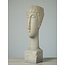 Amedeo Clemente Modigliani  Têtes beeld naar Modigliani