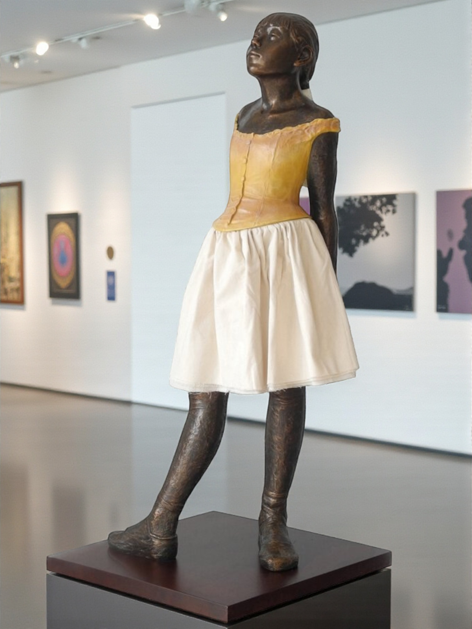 Edgar Degas - het 14 jarige danseresje (99 cm hoog) - Kunstpakket