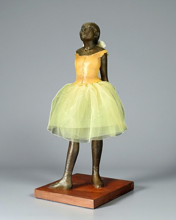 Edgar Degas Degas het veertienjarige danseresje 16 cm
