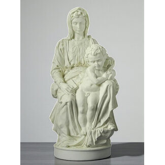 Beeld Madonna van Brugge Michelangelo