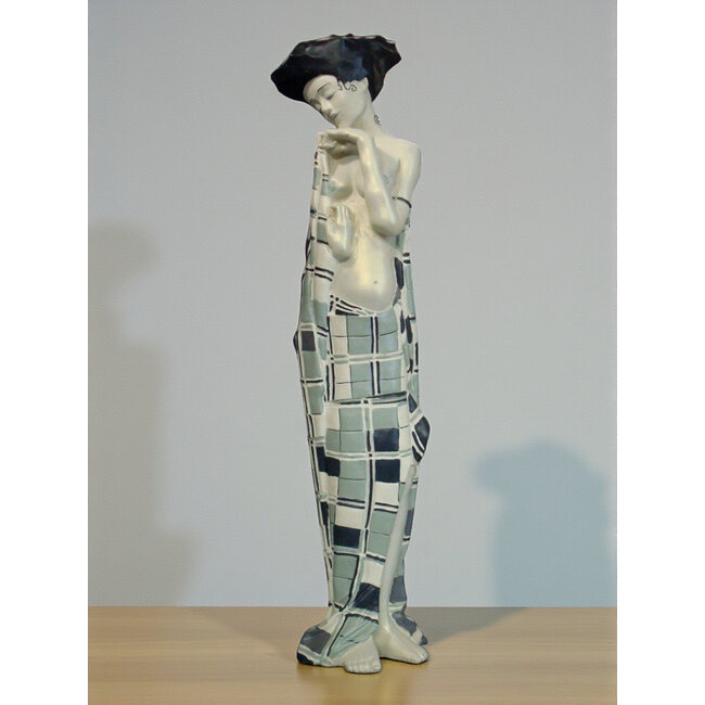 Beeld naar Egon Schiele – Portret van Gerti