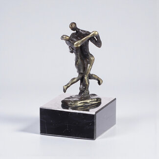 Ger van Tankeren 'Dansen op de golven van de tijd' - verbronsd beeld