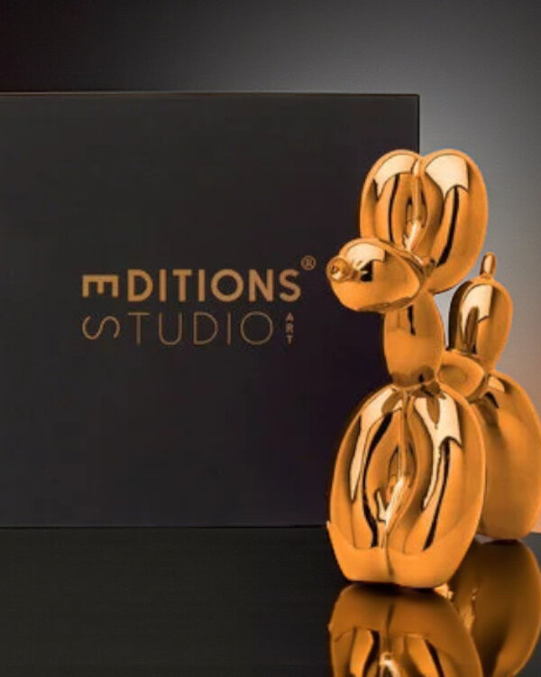 Jeff Koons (After) – Balloon Dog (L) Oranje Goud