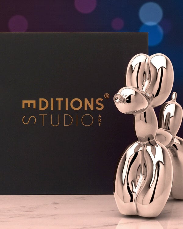 Jeff Koons Jeff Koons (After) – Balloon Dog (L) Rose Goud(incl. geschenkdoos & verzending)