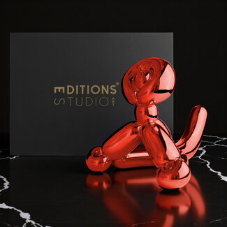 Jeff Koons Red Monkey L after Jeff Koons