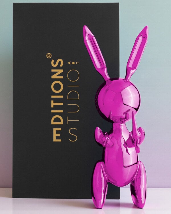 Jeff Koons Rabbit XL Pink after Jeff Koons