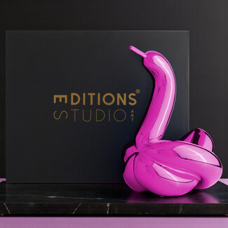 Jeff Koons Jeff Koons (After) – Swan (L) Editions Studio Art – Paars