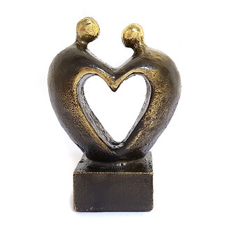 Corry Ammerlaan Beeldje klein Hart voor elkaar klein(incl. verzenden)