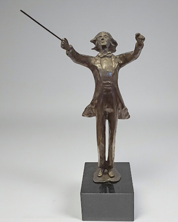 Corry Ammerlaan Bronzen beeld de Dirigent (incl. geschenkdoos & verzending)