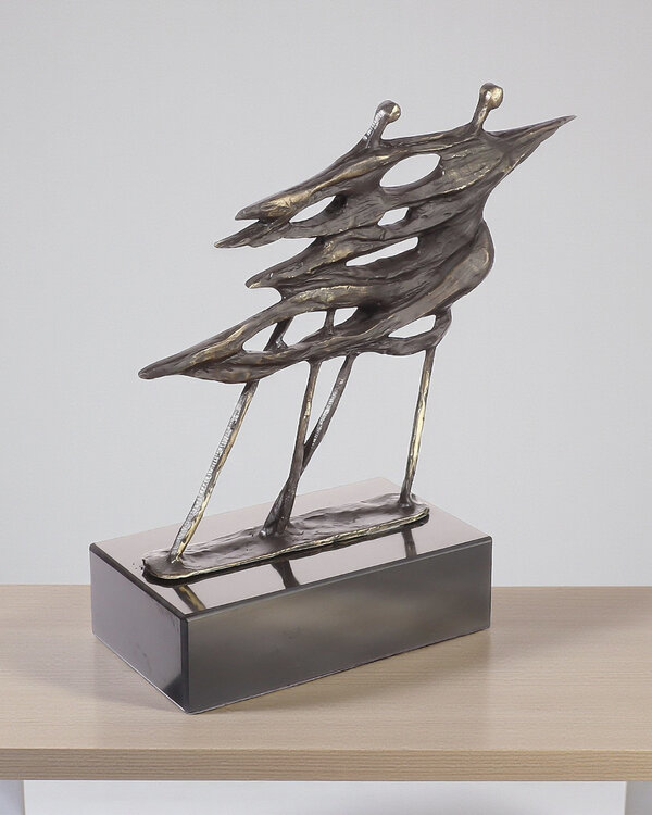 Ger van Tankeren Succes en Vooruitgang – Bronzen Beeld Voor de Wind  (22 cm)