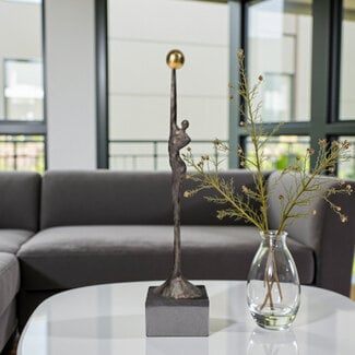 Corry Ammerlaan Beeld Gouden ideeen brons