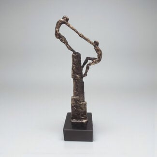 Ger van Tankeren Beeld Klimmen naar de top