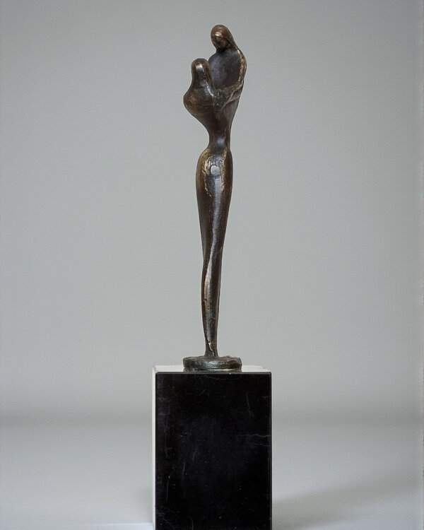 Bronzen beeld Blijdschap