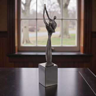 Ger van Tankeren Bronzen beeld Fusie