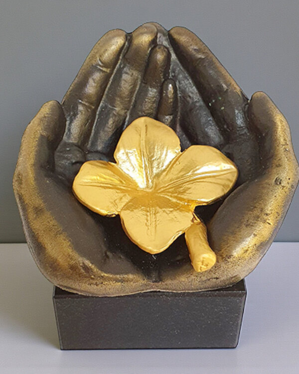 Corry Ammerlaan Herinneringssculptuur Geluk