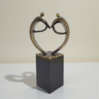 Corry Ammerlaan Beeld de Groet & Waardering(incl. verzending & geschenkdoos)