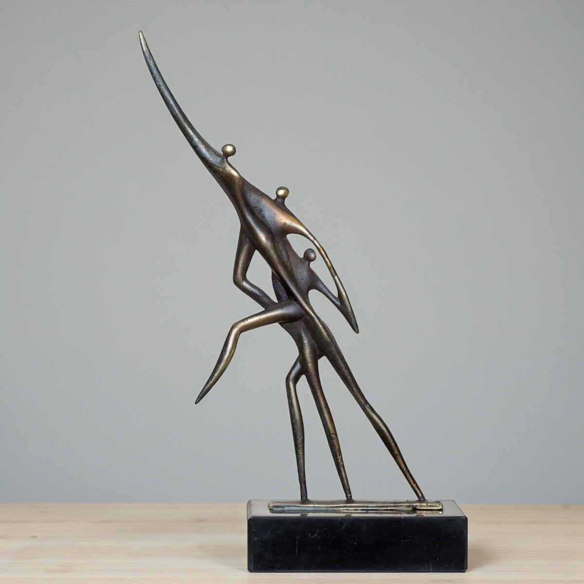 Sculptuur 'De top bereiken' - Mark Jurriens