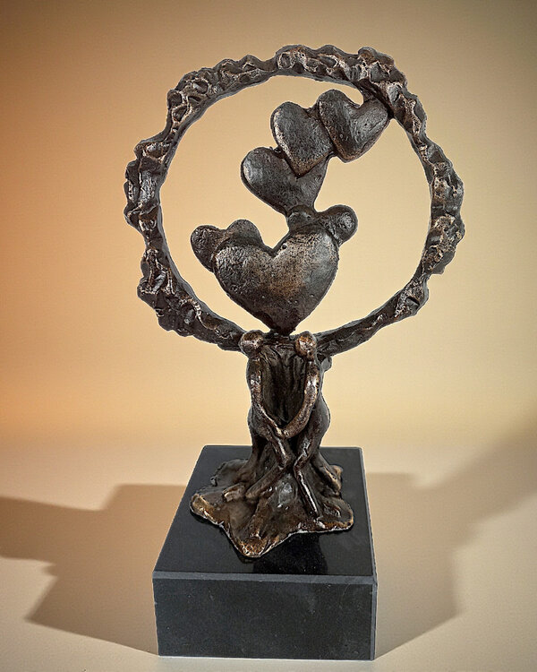 Mark Brouwers Beeld de Liefdesboom(incl. verzending)