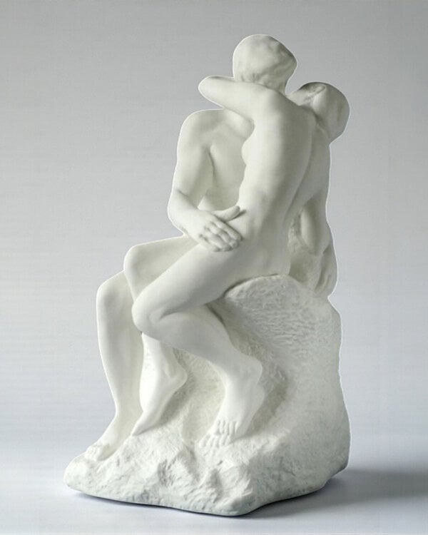Auguste Rodin De Kus van Auguste Rodin(incl. verzending)