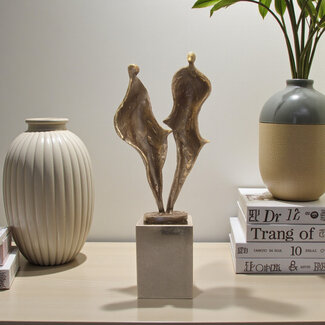 Ger van Tankeren Beeld Groeien naar de toekomst bronskleur